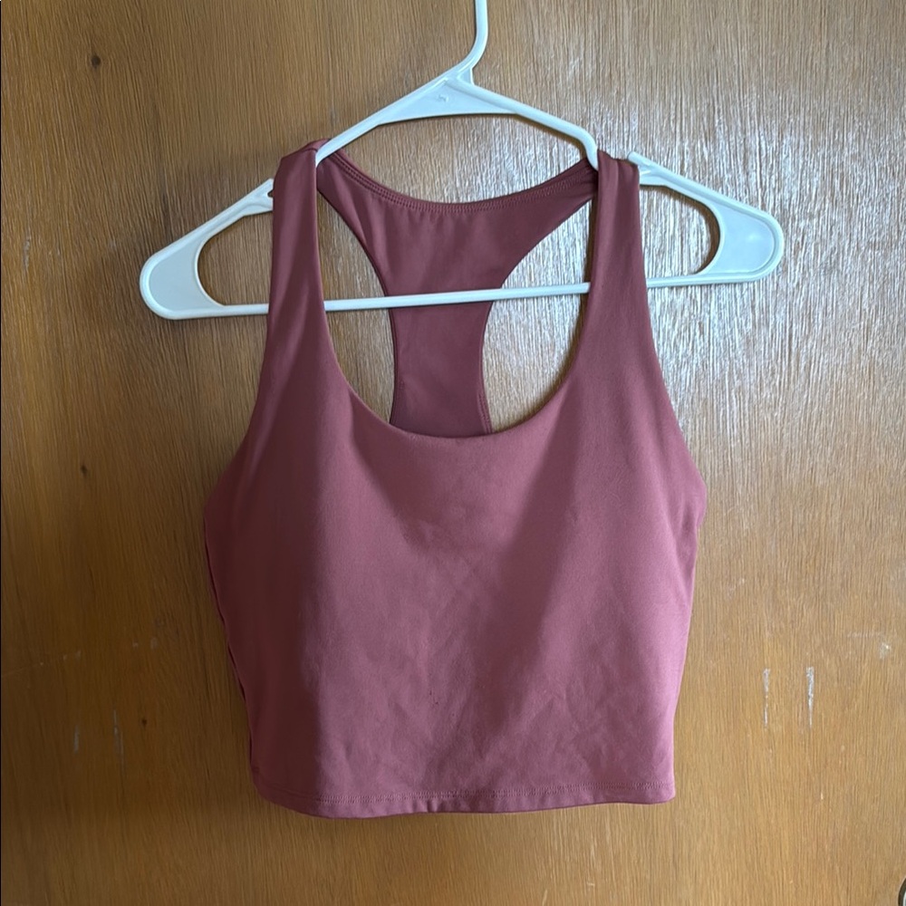 Vitality brand. Cropped workout tops. Built in bra.